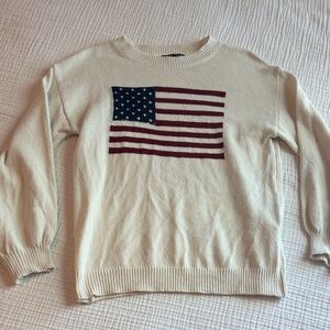 NWOT USA Flag Sweater